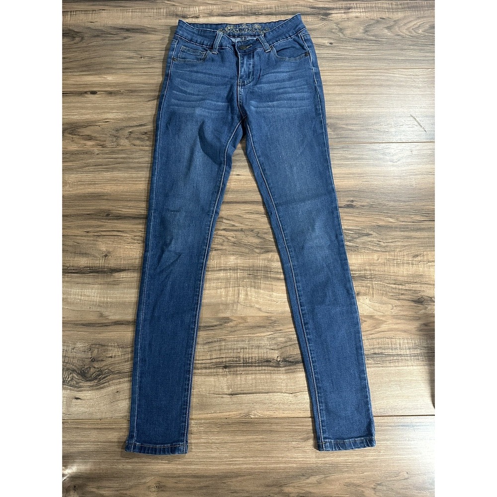 Women's Wax Jeans Skinny Jeans Size 1 Blue